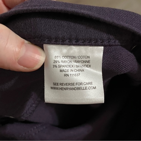 Lila Ryan Stitch Fix Womens Super Skinny Denim Jeans Size 28P Dark Purple - Picture 8 of 10